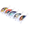 ZANLURE 5 PCS 5 CM 3.8 G Leurres de Pêche Wobblers Peinture Série Pêche Topwater Artificielle Dur Baits