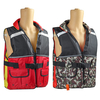 ZANLURE gilet de sauvetage réglable équipement de natation bateau à la dérive gilet de flottabilité de pêche gilet de na