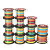 Zanlure Multicoloree 547 Yards 500 M 12-72LB 4 Brins PE Ligne De Pêche Tressée Fil En Plein Air Pêche En Mer Sattaq