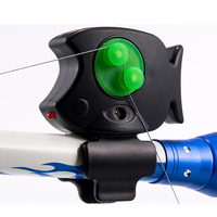 ZANLURE Portable Noir ABS Électronique Fish Bite Alarme Fort Son Sensible Pêcheur Dalarme Outil