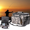 ZANLURE Sac de pêche en toile Sac de pêche étanche Leurre de pêche Sac à main multifonctionnel