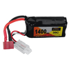 ZOP Power 7.4V 1400mAh 35C 2S LiPo Batterie T Deans Prise pour Voiture RC