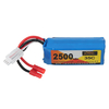 ZOP Power 7.4V 2500mAh 35C 2S LiPo Batterie 3.5 Banana Plug pour voiture RC