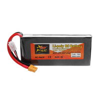 ZOP POWER 7.4V 5500mAh 70C 2S Lipo Batterie avec prise XT60