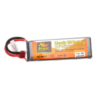 ZOP Power 7.4V Batterie Lipo 6000mAh 25C 2S T Prise