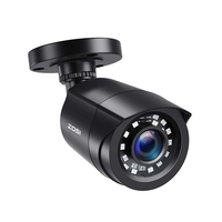 ZOSI ZG1062C 2MP 1080P HD Caméra de sécurité CCTV 4-en-1 24 IR LED Vision nocturne couleur Caméra de surveillance intéri