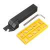 ZQ2020R Porte-outil de rotation de 20 mm avec embouts de carbure 10pcs SP300 3MM