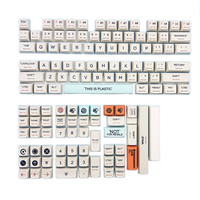 ZUOYA 128 touches ceci est un jeu de touches en plastique XDA profil PBT Sublimation touches personnalisées pour clavier