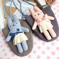 1-3 Years Old Children Kids Cartoon Rabbits Crsossbody Bag Casual Shoulder Bag