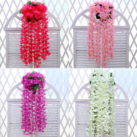 1 Bunch of Artificial Bracketplant Hanging Vine Flower Home Decor