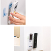 1 Pair Hooks Multifunctional TV Air Conditioner Remote Control Hook Free Nails Seamless Tie Hook