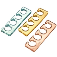 1 Pair Soft Silicone Finger Toe Separator Nail Art Salon Pedicure Manicure Tool