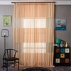 1 Panel Stripe Pattern Bedroom Living Room Window Curtain Household Window Shutter Blind