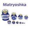 1 Set 10Pcs Russian Dolls Wooden Hand Painted Babushka Matryoshka Present
