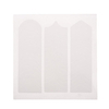 1 Sheet White 3 Style French 3D Nail Tips Guide Stickers