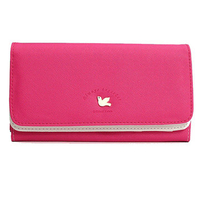 10 Card Slots Women 5inches Cellphone Wallet Cute Credit Card Holder Shoulder Bag