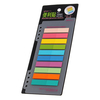 10 Colors PET Transparent Sticky Notes Memo Pads Post It Sticker Office Stationery