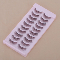 10 Pairs Natural False Eyelashes Eye Lash Makeup 043