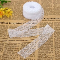 10 Yard White Lace Trim Ribbon Home Party Wedding Decoration