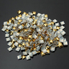 1000Pcs Square Metallic Gold Aluminum Nail Art Decoration Stickers