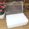 1000Pcs/Pack Makeup Facial Cotton Remover Organic Swab Cosmetic Eye Cleansing Pads With Box