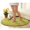 100cm Pure Color Soft Round Shaggy Mat Door Floor Plush Rug Bedroom Carpet