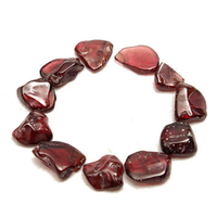 100g DIY Natural Garnet Particles Garnet Quartz Crystal