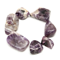 100g DIY Natural Rough Specimen Amethyst Point Quartz Crystal
