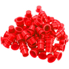 100Pcs Disposable Professional Plastic Tattoo Ink Cups Caps Supplies Tool Red 3 Sizes
