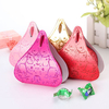 100Pcs Romantic Peach Heart Glitter Candy Box Wedding Favors Box Powder