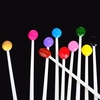100Pcs Spoon-shaped Color Chart Card Nail Art UV Polish Display DIY Design Practice Tool
