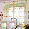100x200cm Chrysanthemum Voile Window Screening Balcony Bedroom Window Curtain