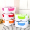 1.05L 12V Portable Car Electric Heating Insulation Lunch Bento Boxes Food Warmer Container