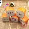 10cm Squishy Toast Bread Random Cute Kawaii Emoji Toy Phone Bag Strap Pendant