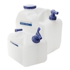 10L 23L Rigid Water Carrier Container With Tap And Screw Camping Use Water Storage Buckets