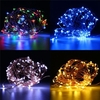 10M 100 LED Copper Wire Fairy String Light Battery Powered Waterproof Xmas Party Decor Green Shell