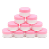 10Pcs 5g Mini Empty Plastic Cosmetic Pot Jar Face Cream Lotion Eyeshadow Container