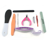 10Pcs Basic Nail Art Tools Set Manicure Spatula Clipper Nipper Tool