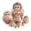 10Pcs Beautiful Russian Dolls Children