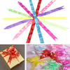 10Pcs Decoration Party Wedding Birthday Gift Flower Bow Wrap Pull Ribbon Plastic