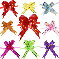10pcs Pull Bow Ribbons Strip Gift Wrap Wedding Car Decoration Wrap