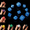 10pc/Set D4-D30 Multi-sided Dices TRPG Games Gaming Dices 8Color Intelligence Toys