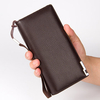 11 Card Slots Clutch Bag Pu Leather Business Wallet