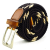 115CM Men Elastic Durable Nylon Belt Outdoor Sports Casual Pin Buckle Waistband