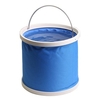 11L Portable Foldable Car Wash Buckets Multi-functional Camping Picnic Use Pails