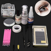 11Pcs Eyelash Extension Kit Tweezers Glue Eye Lash Brush Mascara Applicator Makeup Case