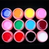 12 Colors Mix Pure Acrylic Nail Art Manicures UV Gel Builder Set