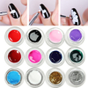 12 Colors Phototherapy Glue Painting Gel Nail Art Flower DIY Design Pigmented LED UV Liner