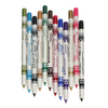 12 Colors Plastic Glitter Lip Eyebrow Eyeliner Pencil Pen Cosmetic Set