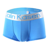 12 Colors Sexy Underwear Casual Modal Breathable U Convex Mid Waist Boxer Briefs for Men